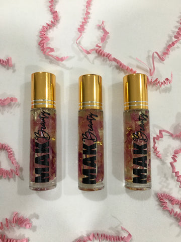 24K Gold Rose Lip Oil