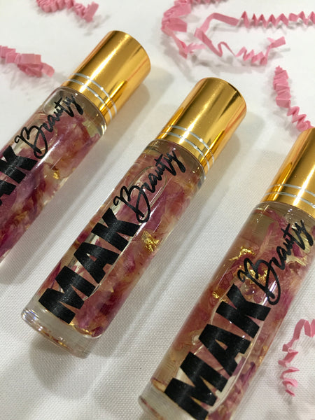 24K Gold Rose Lip Oil